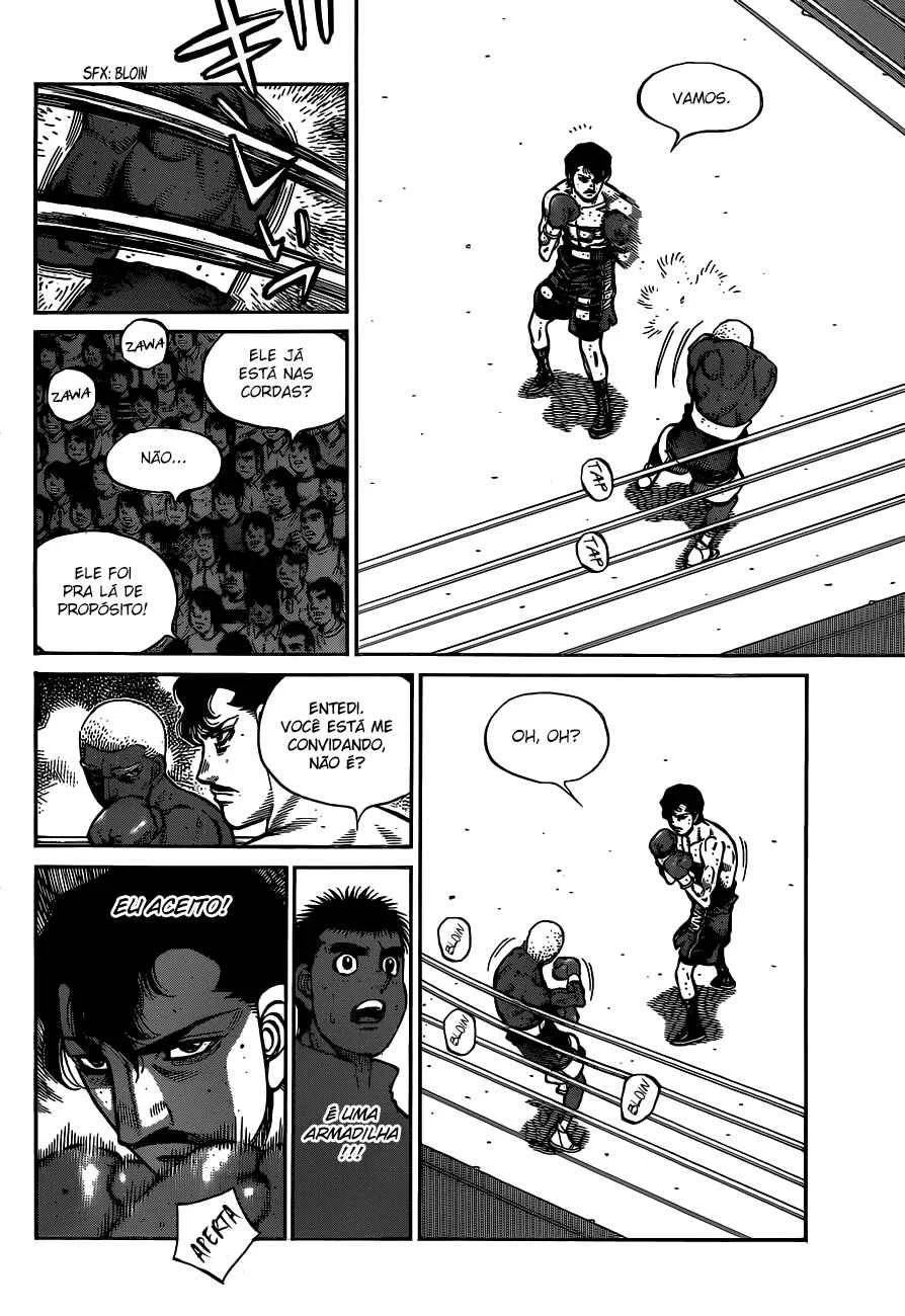 Hajime no Ippo Capítulo 889 – Obstáculo Invisível