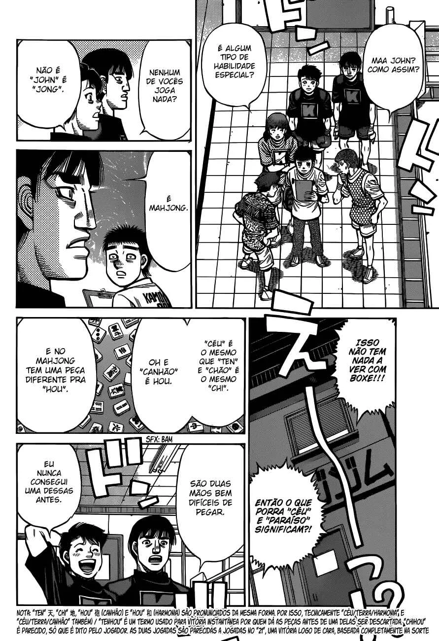 Hajime no Ippo Capítulo 889 – Obstáculo Invisível