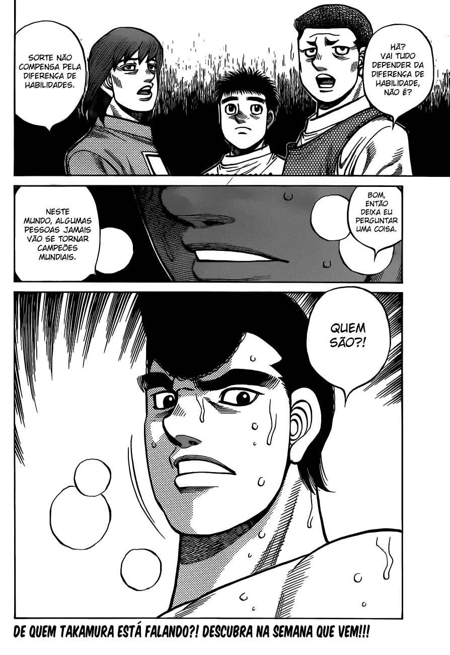 Hajime no Ippo Capítulo 889 – Obstáculo Invisível