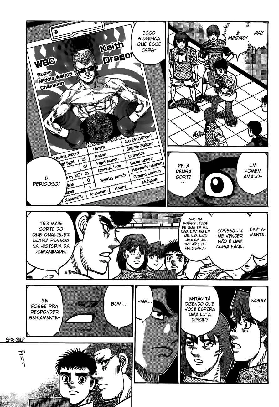 Hajime no Ippo Capítulo 889 – Obstáculo Invisível