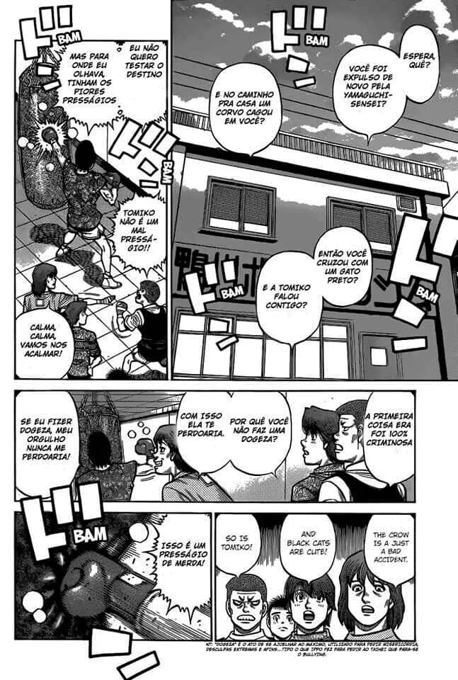 Hajime no Ippo Capítulo 889 – Obstáculo Invisível