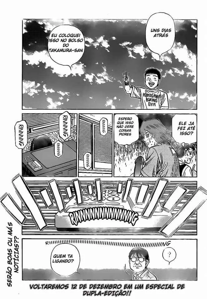 Hajime no Ippo Capítulo 889 – Obstáculo Invisível