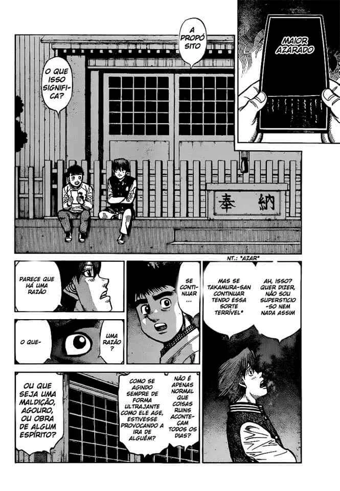 Hajime no Ippo Capítulo 889 – Obstáculo Invisível