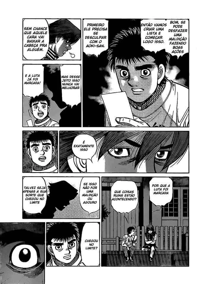 Hajime no Ippo Capítulo 889 – Obstáculo Invisível