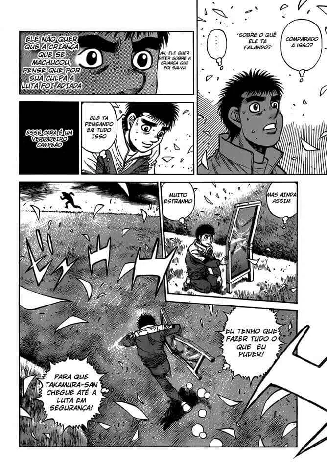Hajime no Ippo Capítulo 889 – Obstáculo Invisível