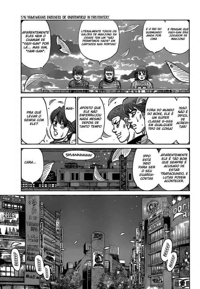 Hajime no Ippo Capítulo 889 – Obstáculo Invisível