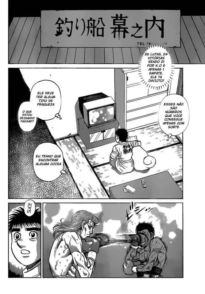 Hajime no Ippo Capítulo 889 – Obstáculo Invisível