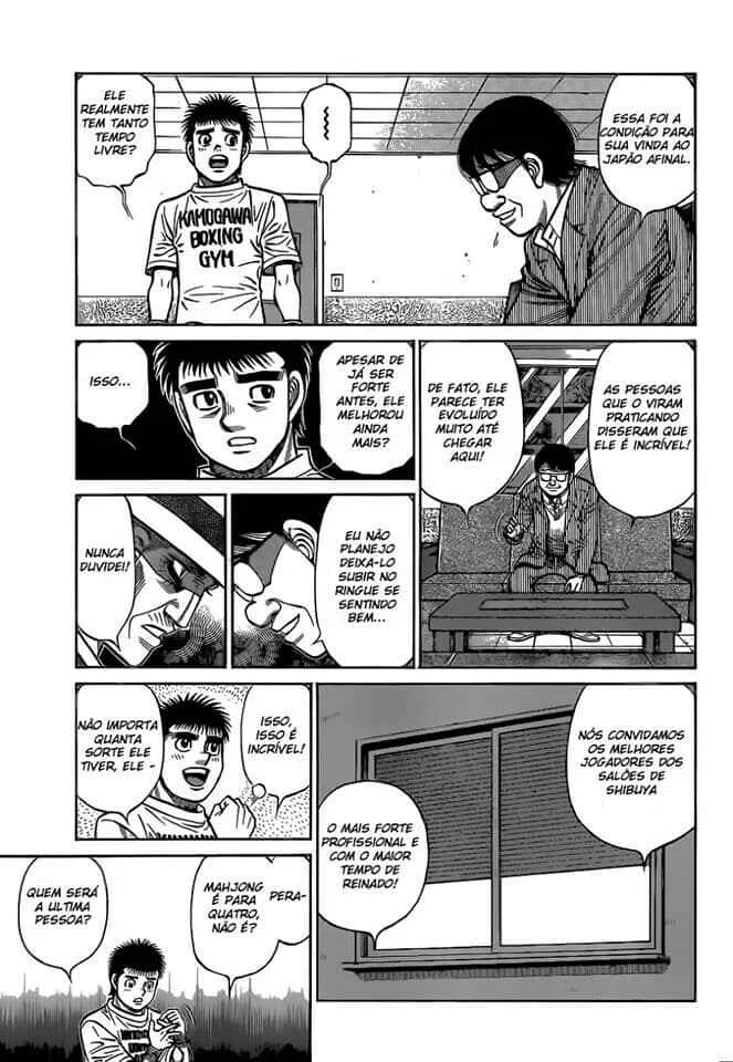 Hajime no Ippo Capítulo 889 – Obstáculo Invisível