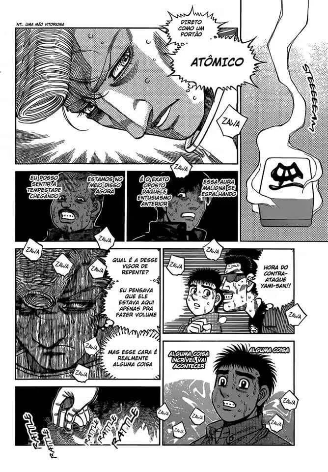 Hajime no Ippo Capítulo 889 – Obstáculo Invisível