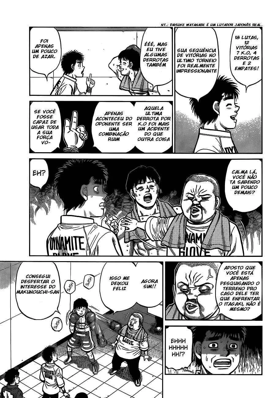 Hajime no Ippo Capítulo 889 – Obstáculo Invisível