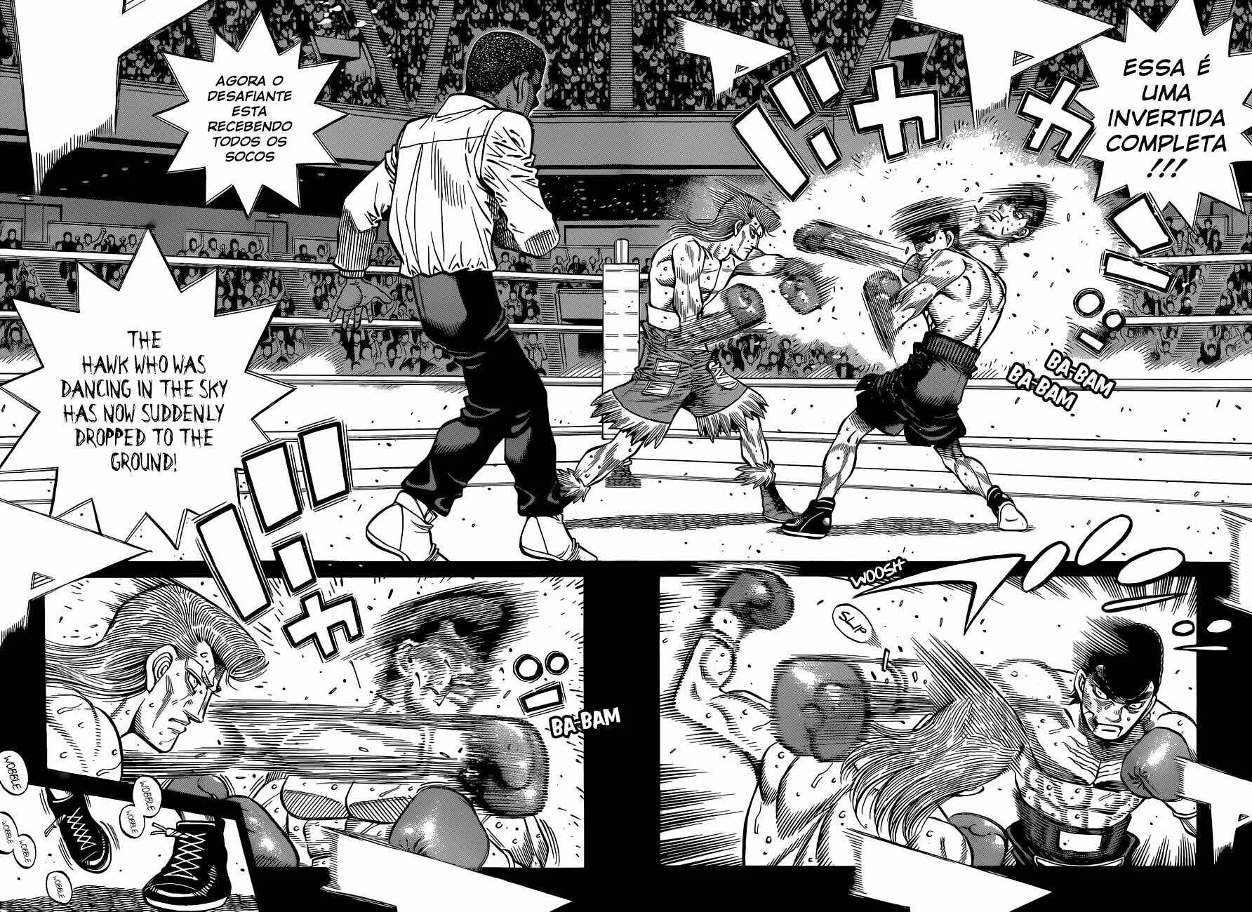 Hajime no Ippo Capítulo 889 – Obstáculo Invisível