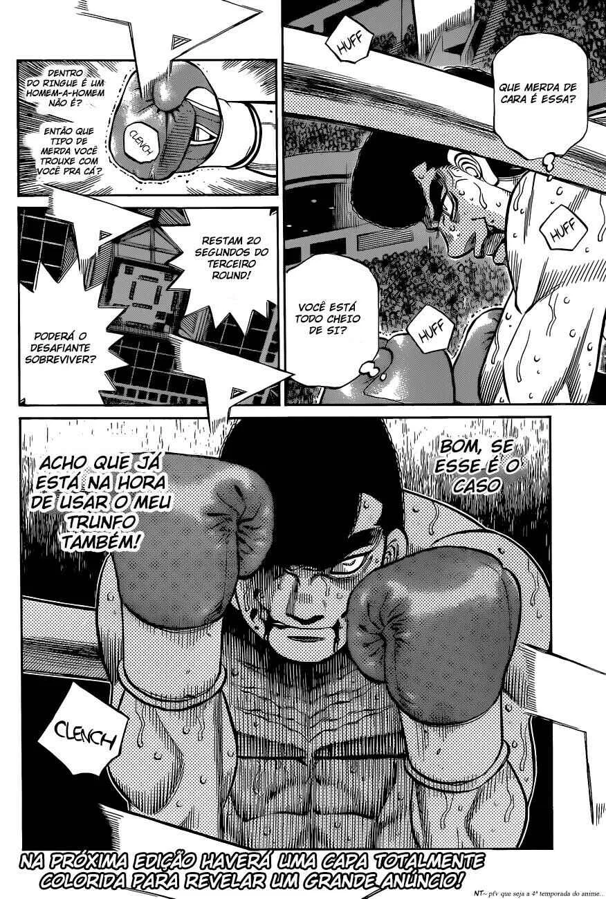 Hajime no Ippo Capítulo 889 – Obstáculo Invisível