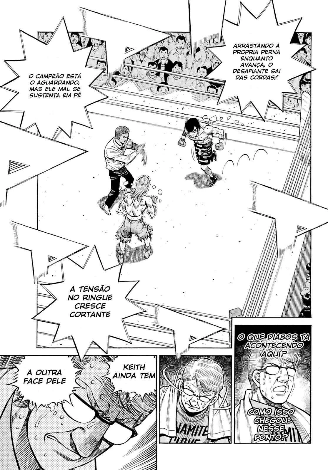 Hajime no Ippo Capítulo 889 – Obstáculo Invisível