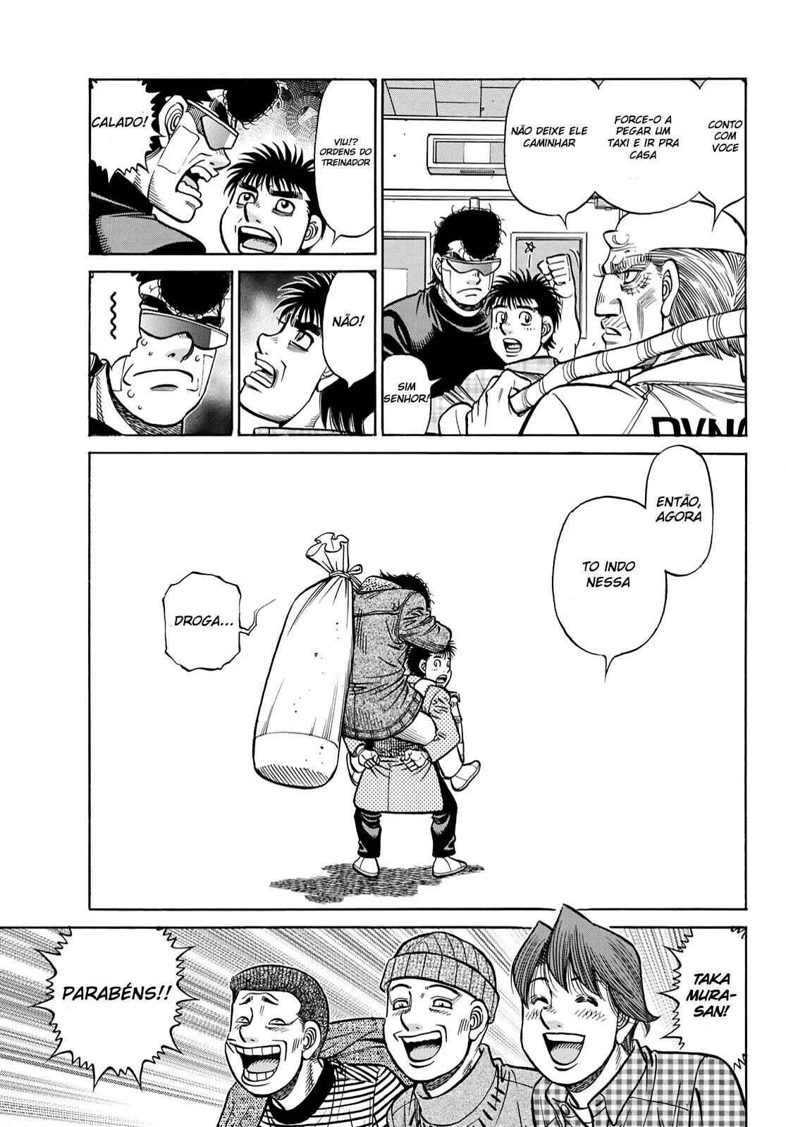 Hajime no Ippo Capítulo 889 – Obstáculo Invisível