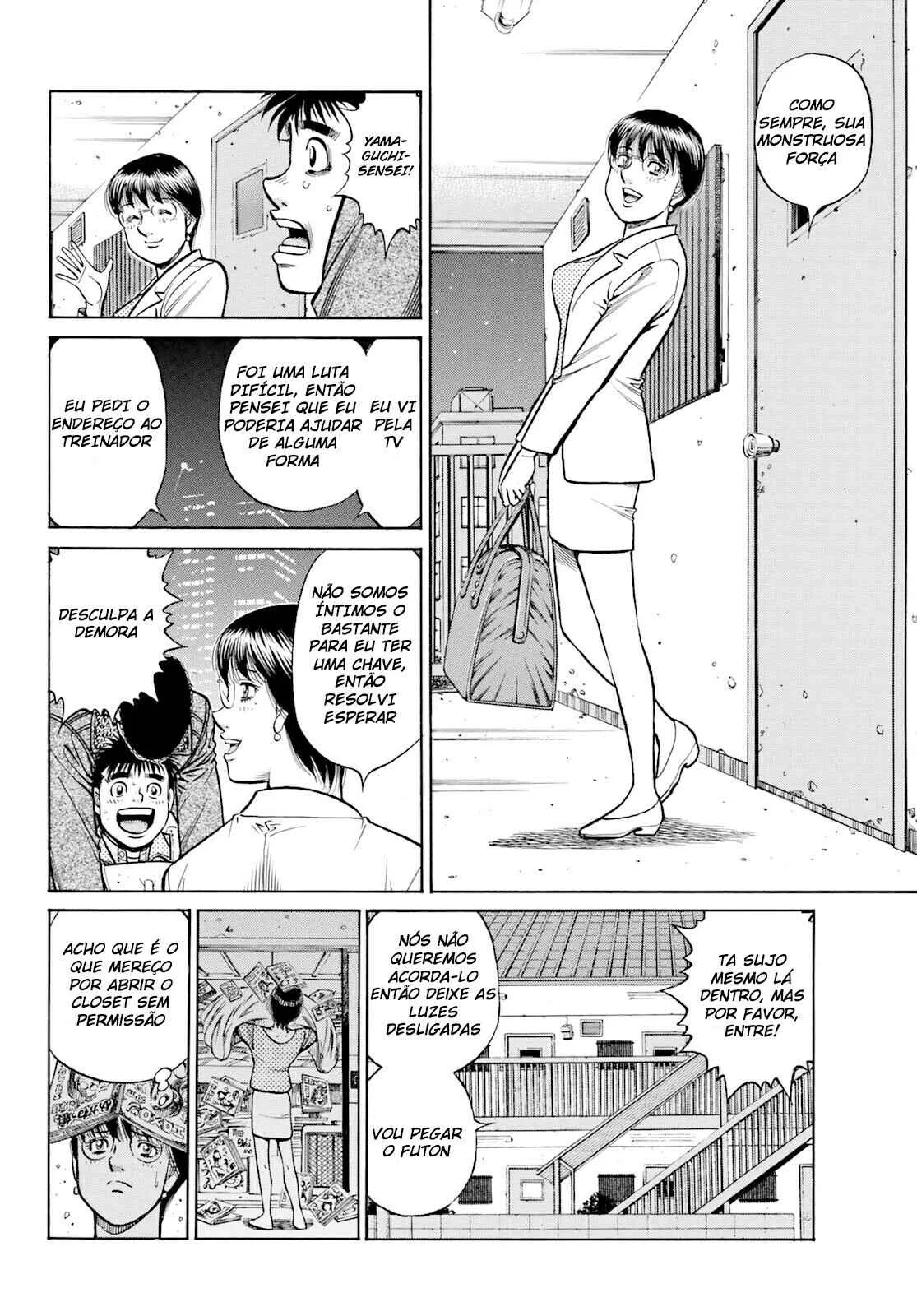 Hajime no Ippo Capítulo 889 – Obstáculo Invisível