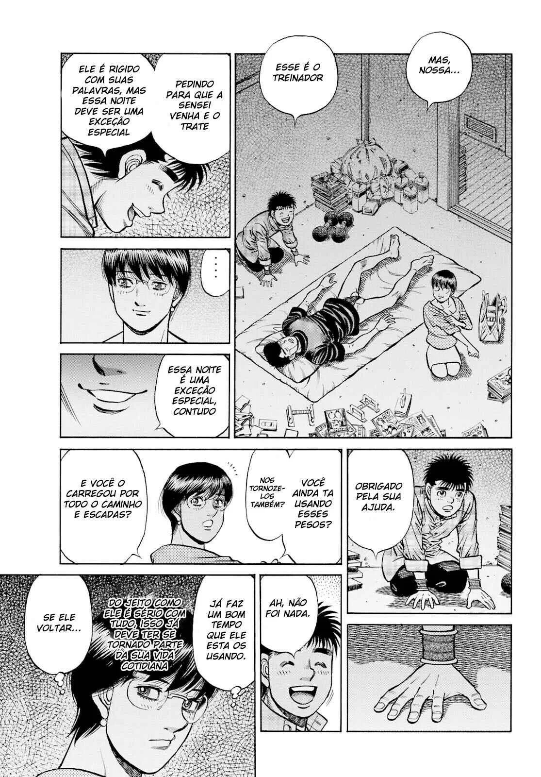 Hajime no Ippo Capítulo 889 – Obstáculo Invisível