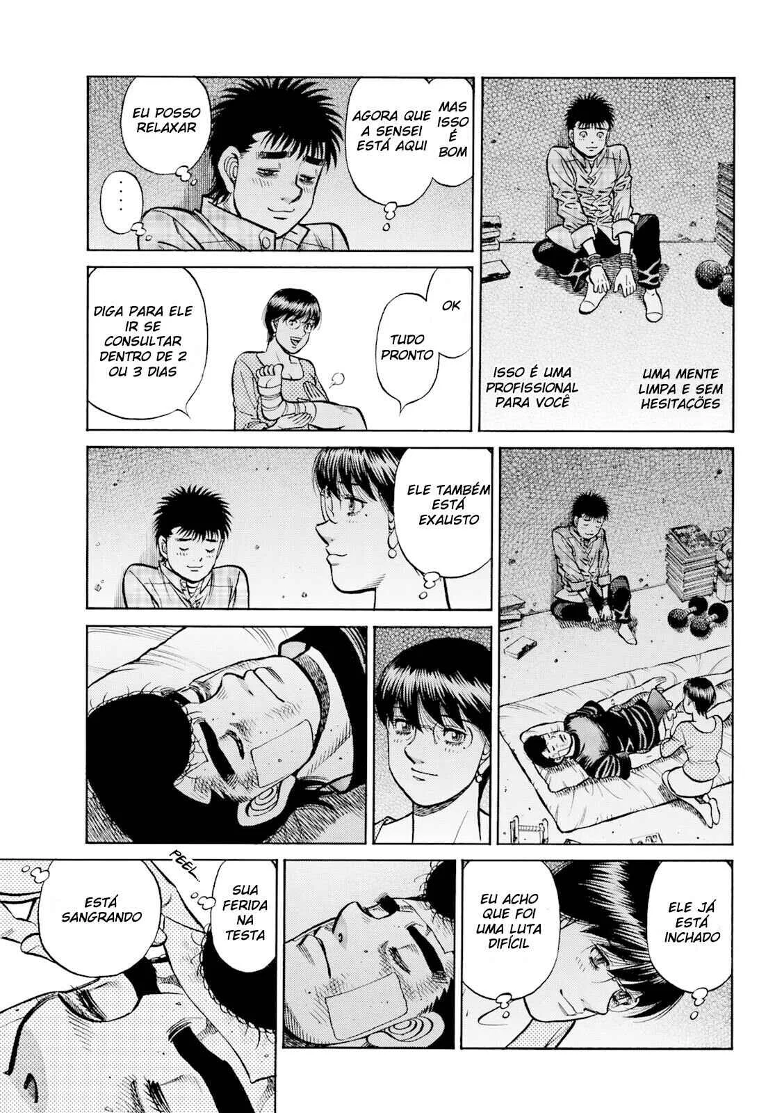 Hajime no Ippo Capítulo 889 – Obstáculo Invisível