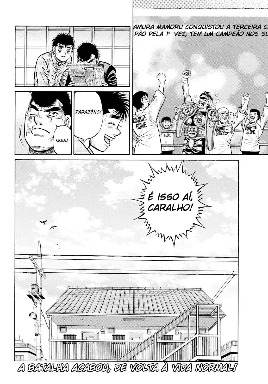 Hajime no Ippo Capítulo 889 – Obstáculo Invisível