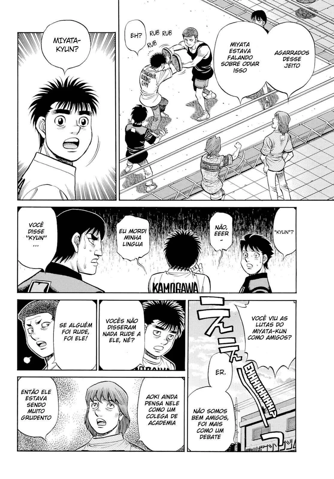 Hajime no Ippo Capítulo 889 – Obstáculo Invisível