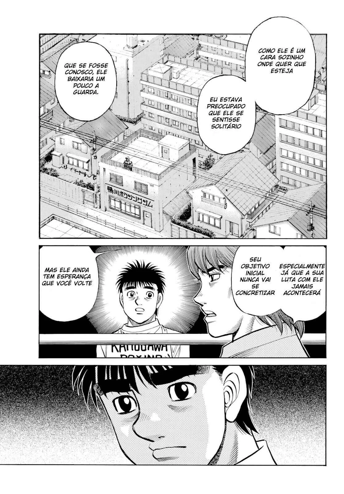 Hajime no Ippo Capítulo 889 – Obstáculo Invisível