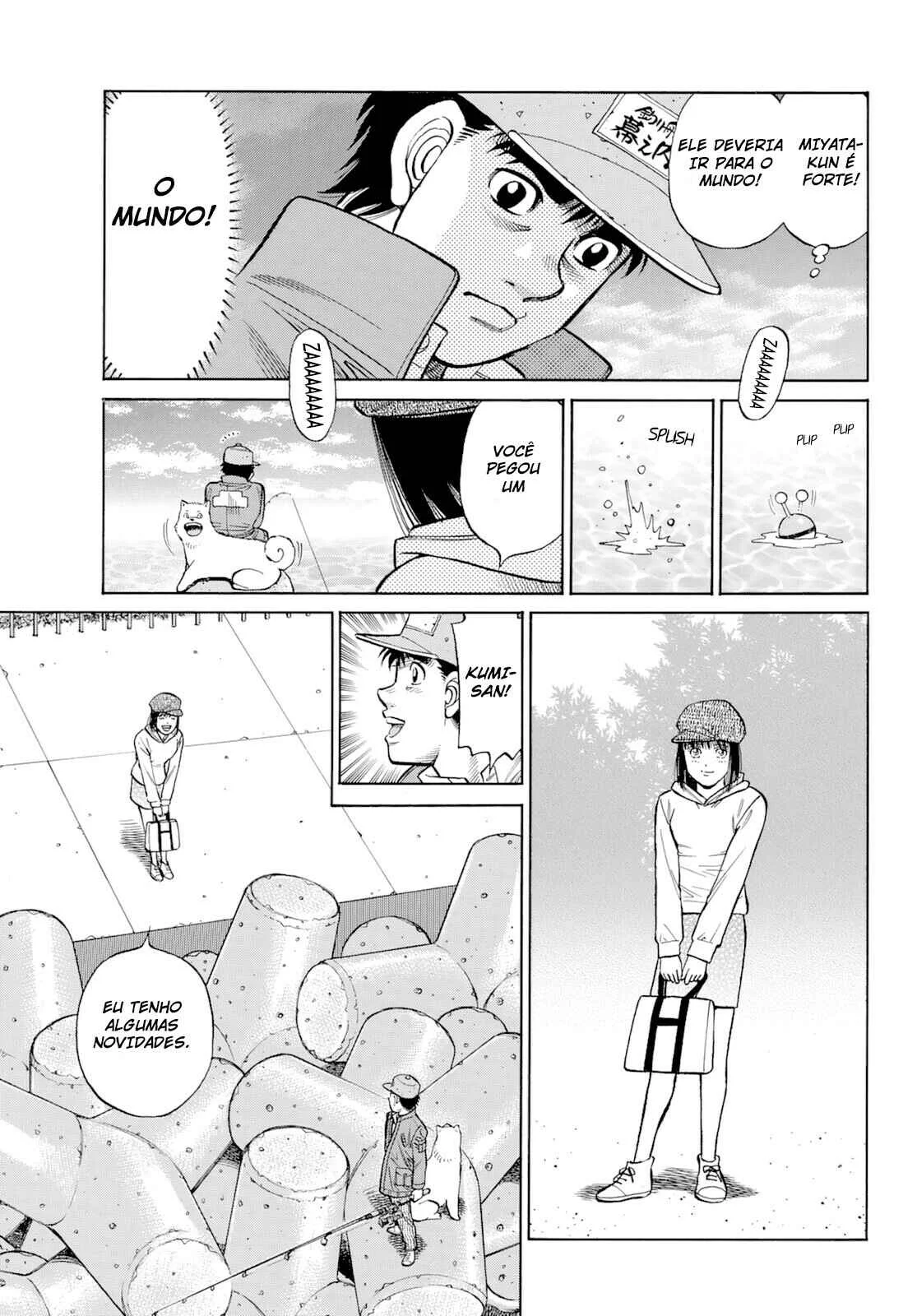 Hajime no Ippo Capítulo 889 – Obstáculo Invisível