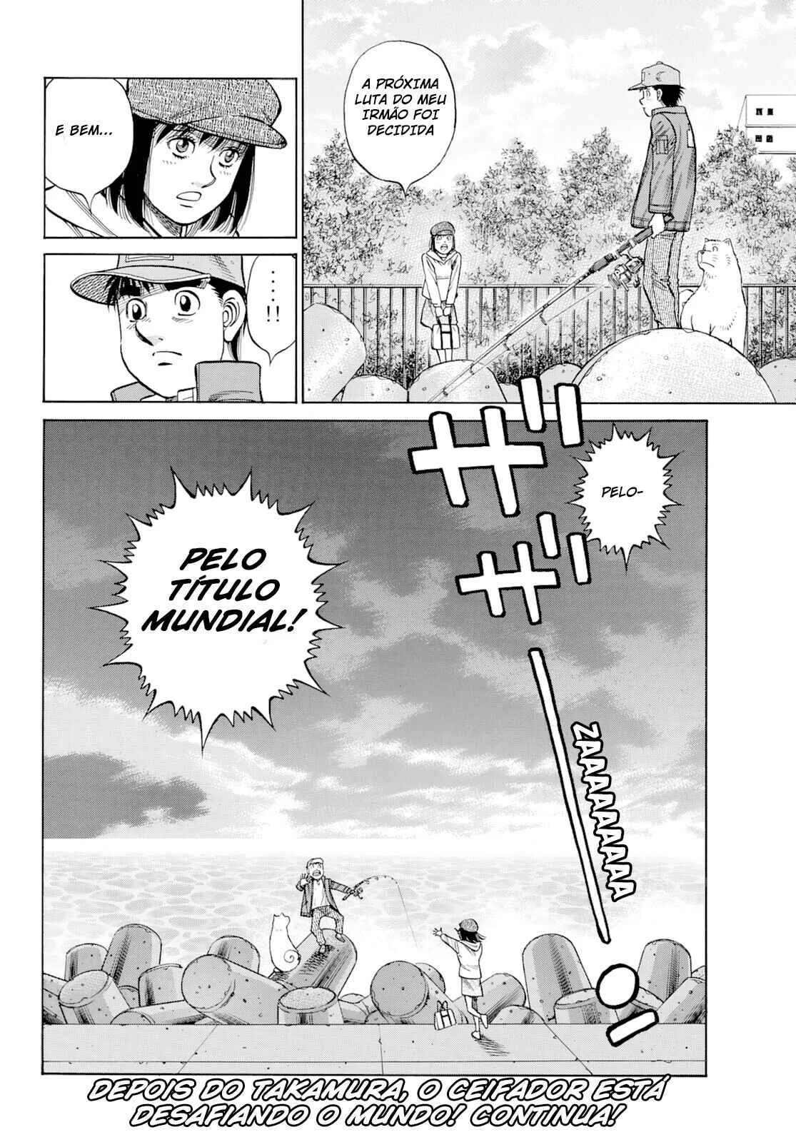 Hajime no Ippo Capítulo 889 – Obstáculo Invisível