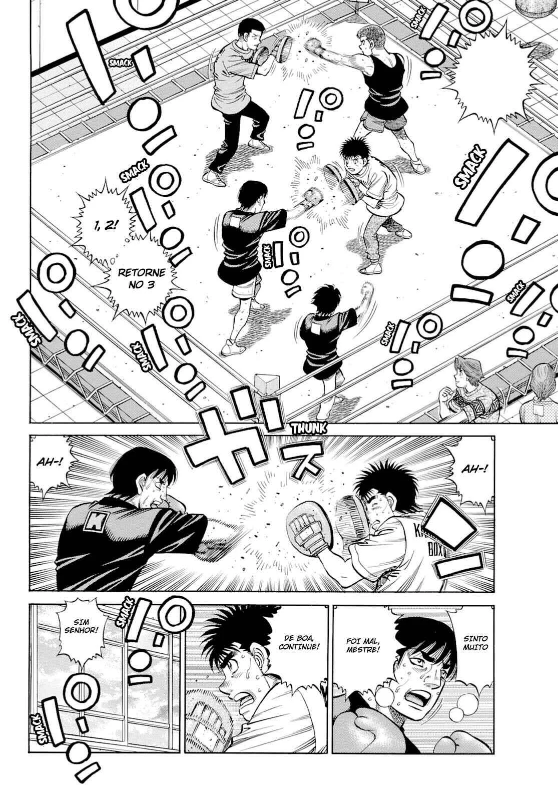 Hajime no Ippo Capítulo 889 – Obstáculo Invisível