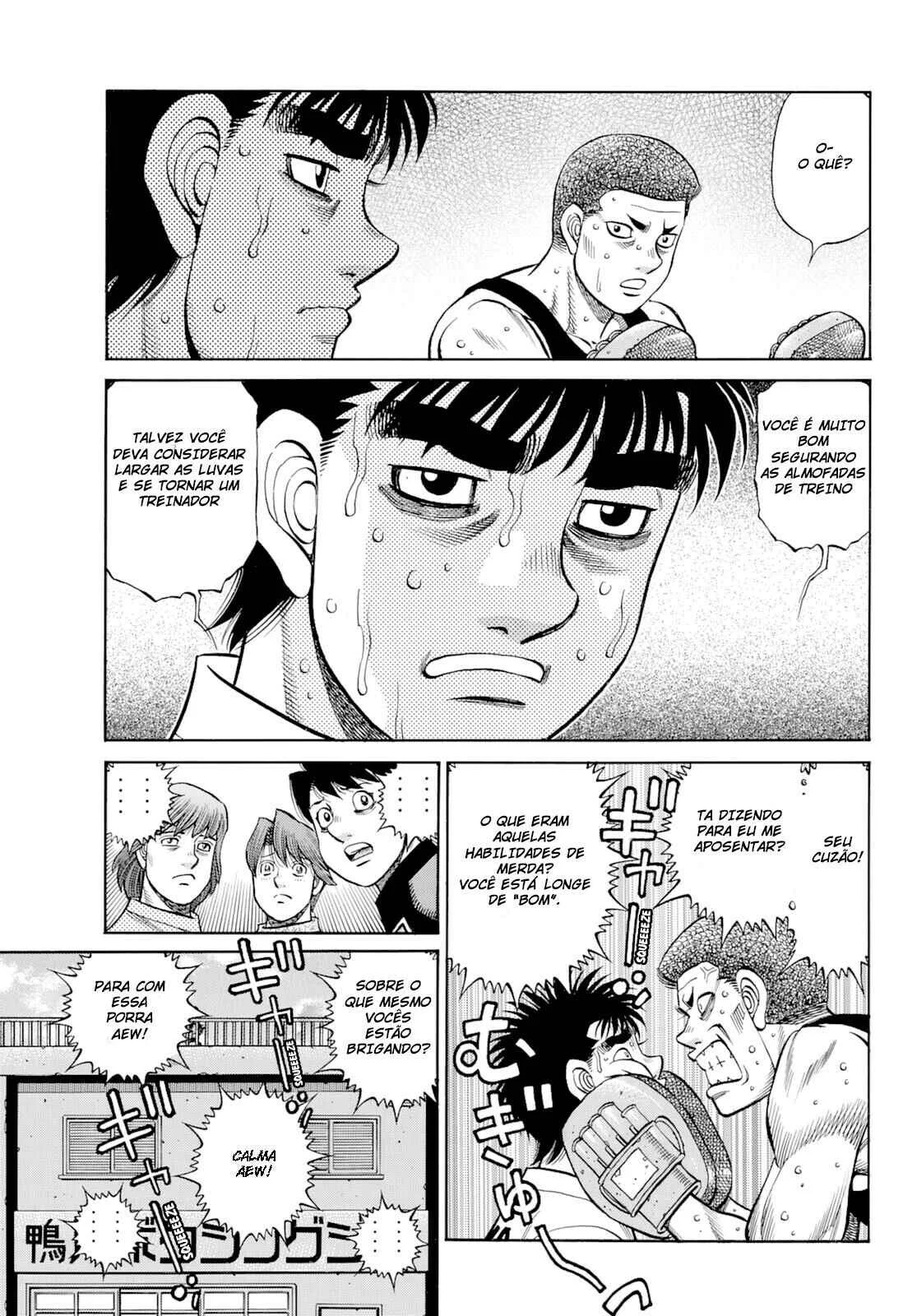 Hajime no Ippo Capítulo 889 – Obstáculo Invisível