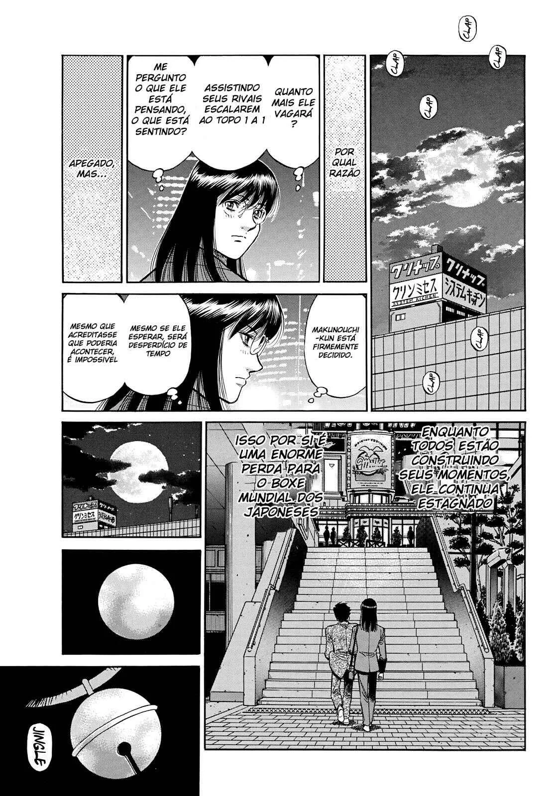 Hajime no Ippo Capítulo 889 – Obstáculo Invisível