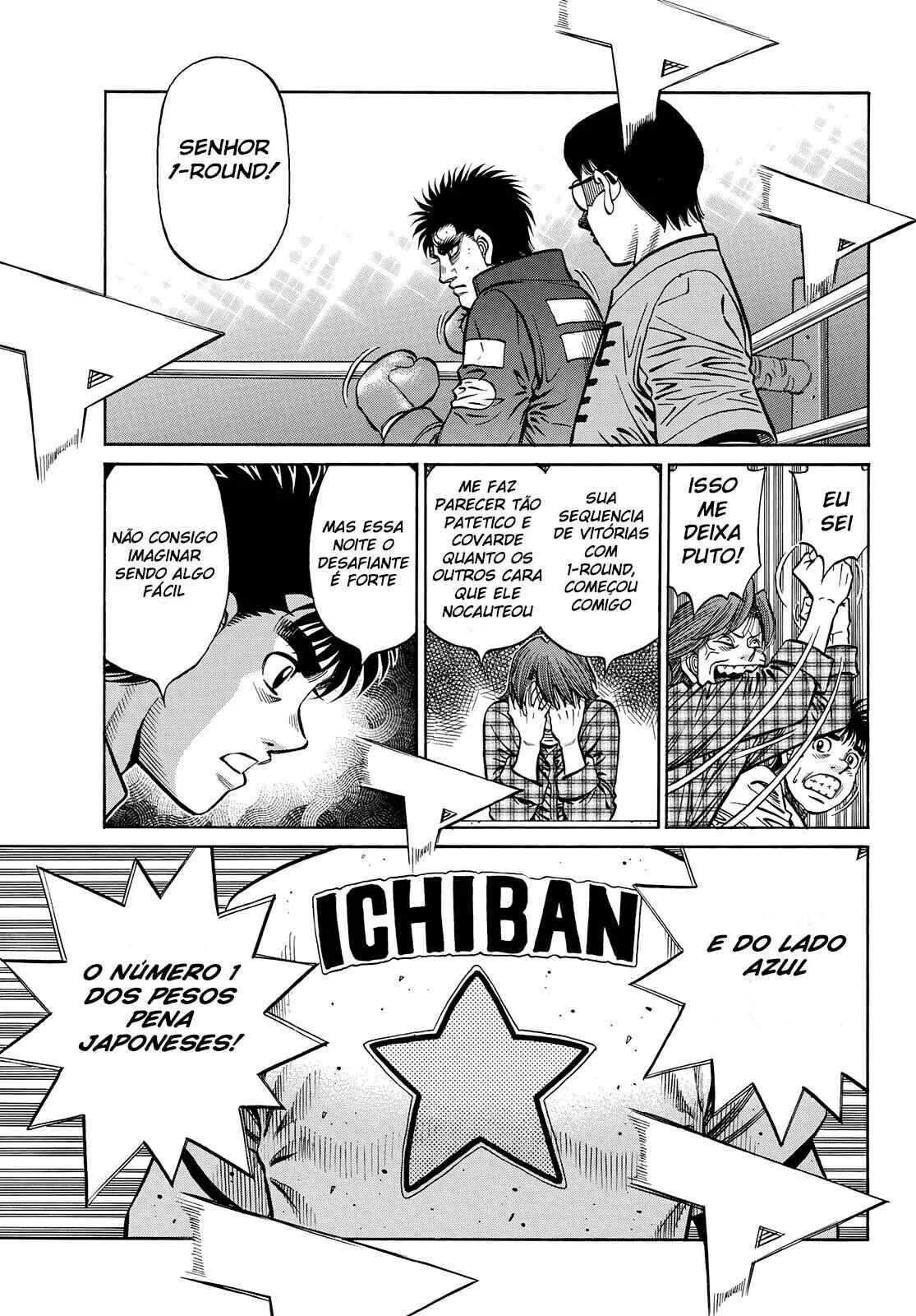 Hajime no Ippo Capítulo 889 – Obstáculo Invisível