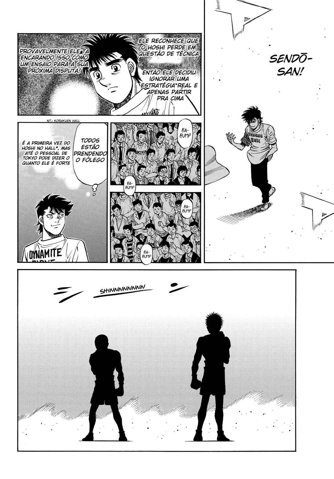 Hajime no Ippo Capítulo 889 – Obstáculo Invisível
