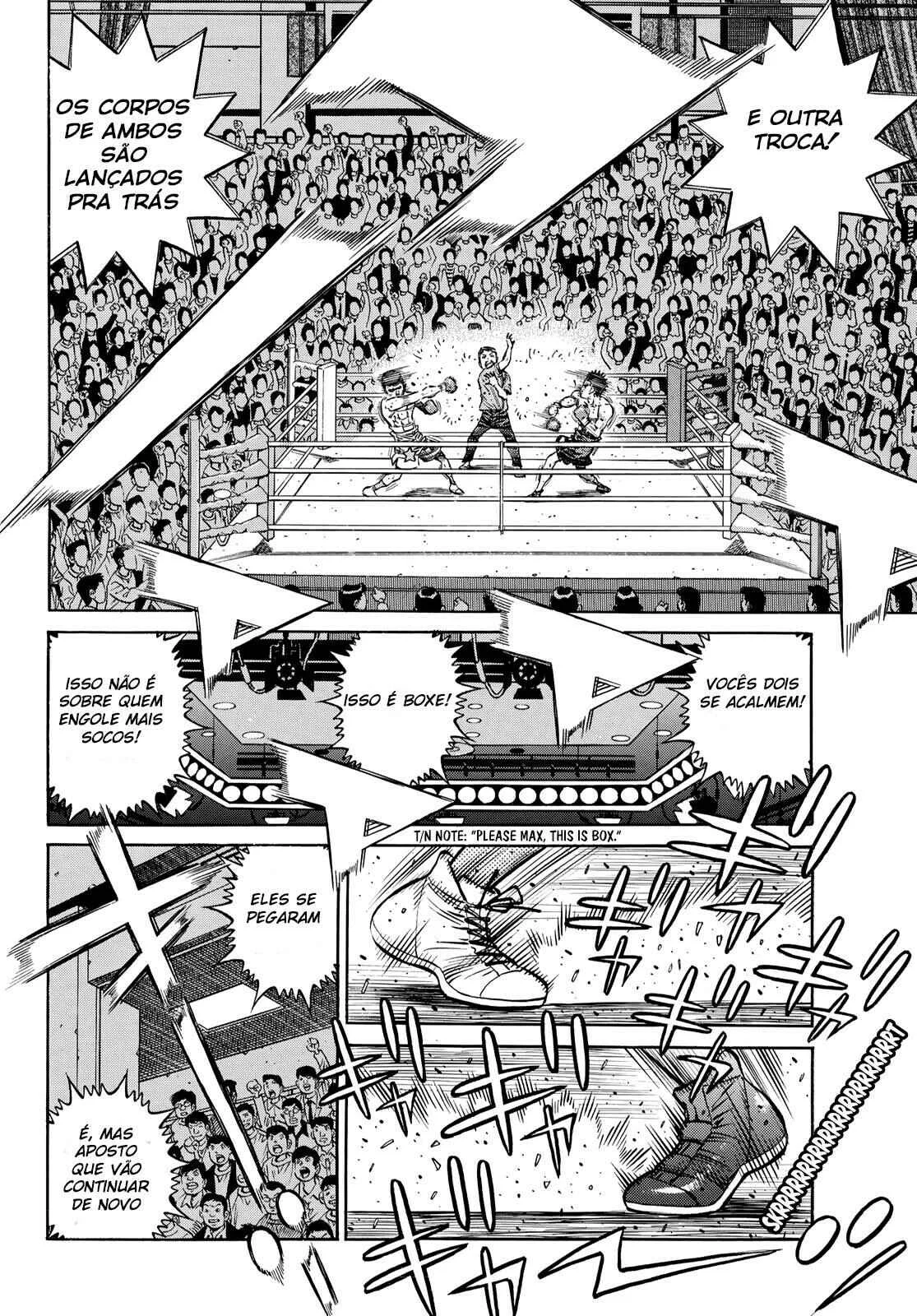 Hajime no Ippo Capítulo 889 – Obstáculo Invisível
