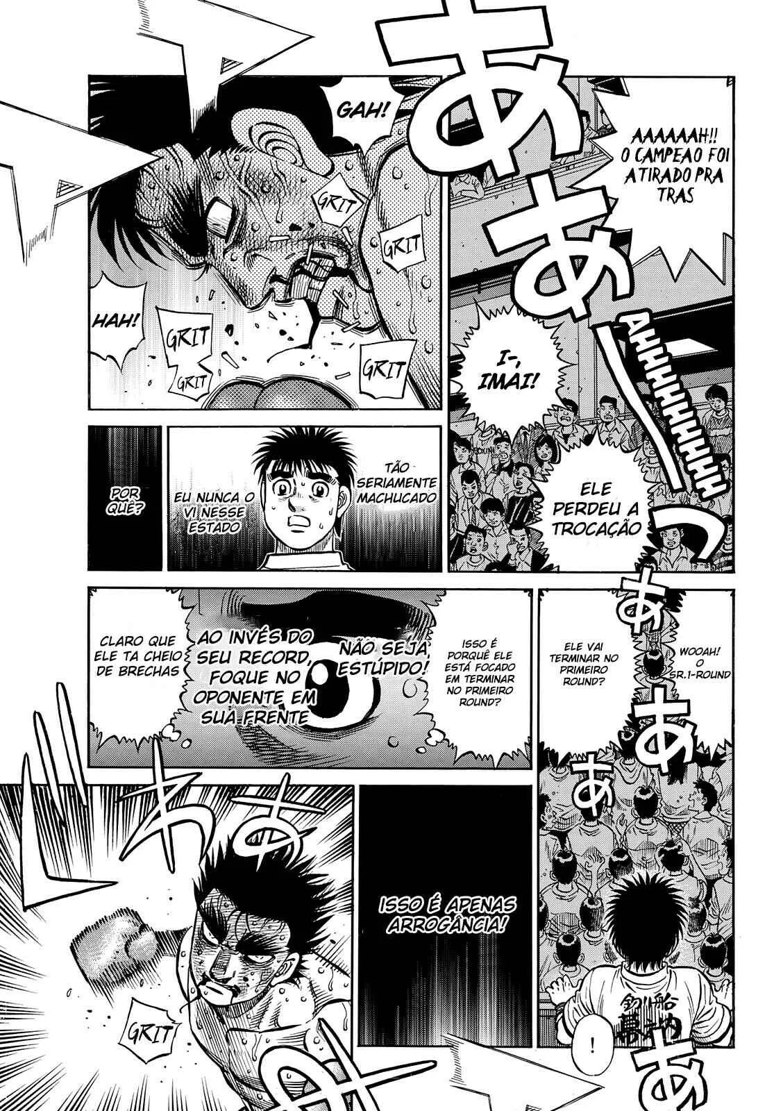 Hajime no Ippo Capítulo 889 – Obstáculo Invisível