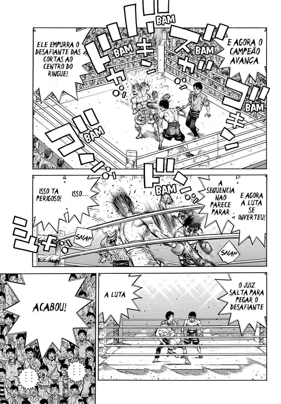 Hajime no Ippo Capítulo 889 – Obstáculo Invisível