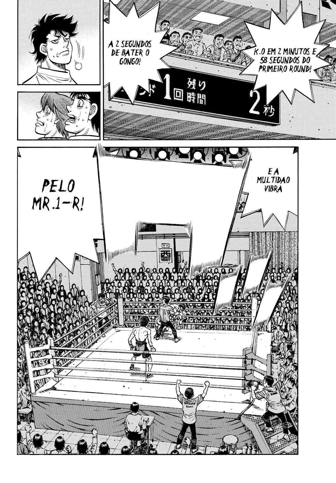 Hajime no Ippo Capítulo 889 – Obstáculo Invisível