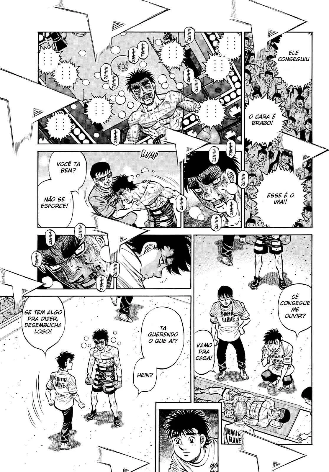 Hajime no Ippo Capítulo 889 – Obstáculo Invisível