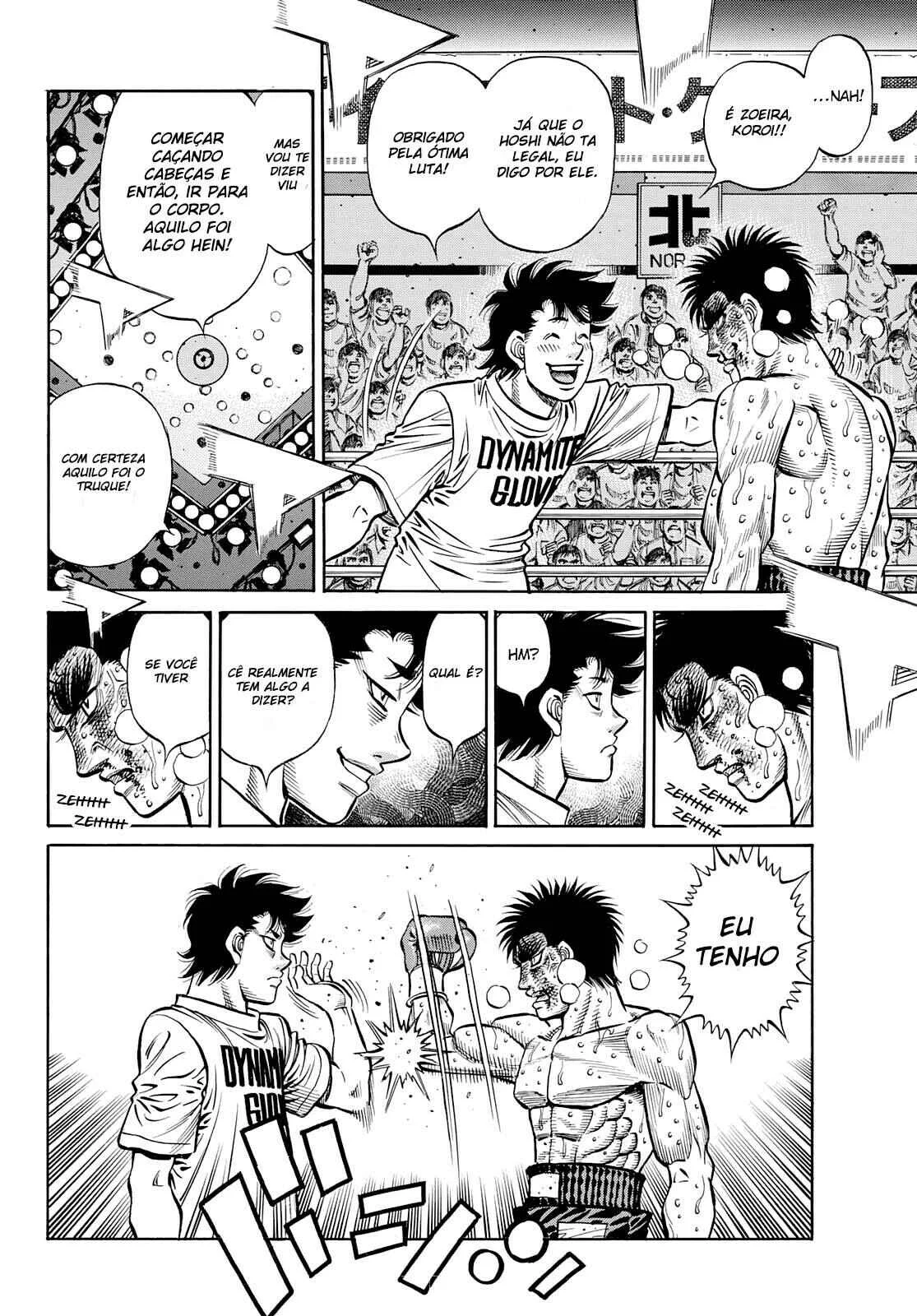 Hajime no Ippo Capítulo 889 – Obstáculo Invisível
