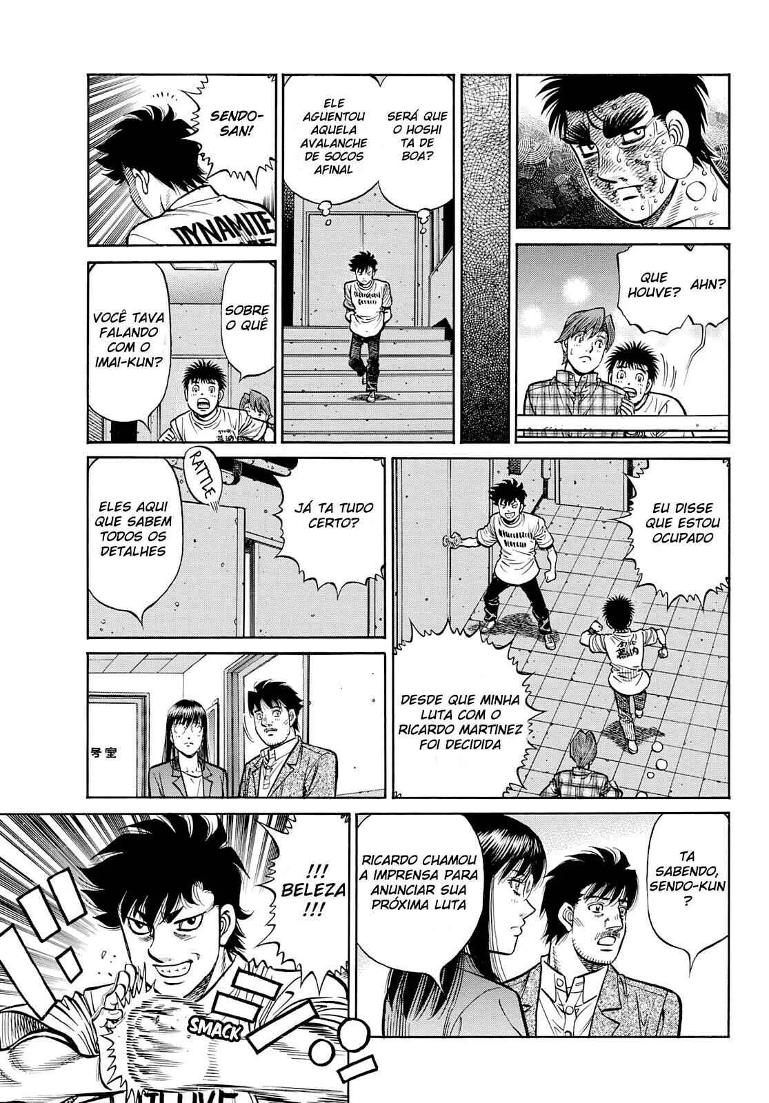 Hajime no Ippo Capítulo 889 – Obstáculo Invisível