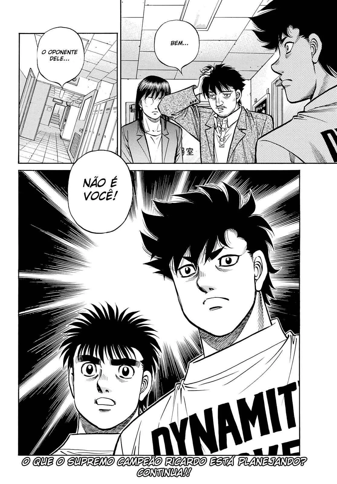 Hajime no Ippo Capítulo 889 – Obstáculo Invisível