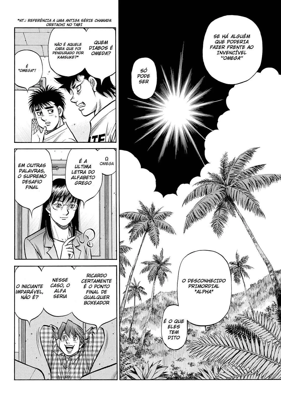 Hajime no Ippo Capítulo 889 – Obstáculo Invisível