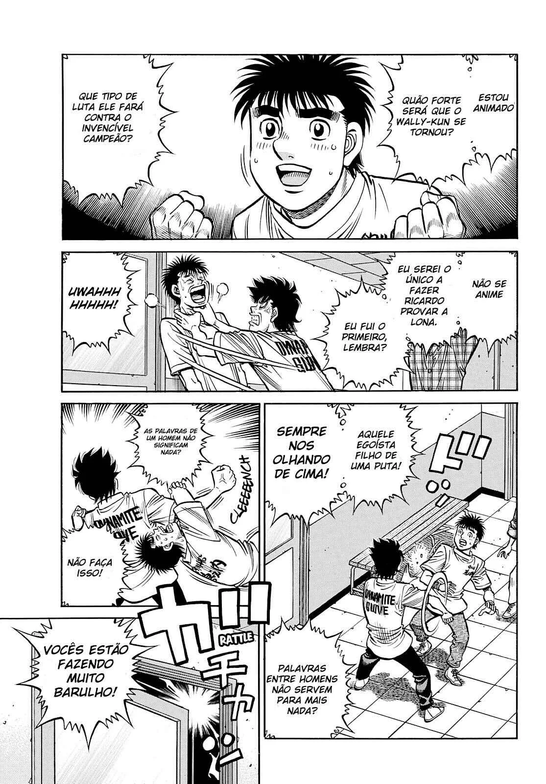 Hajime no Ippo Capítulo 889 – Obstáculo Invisível