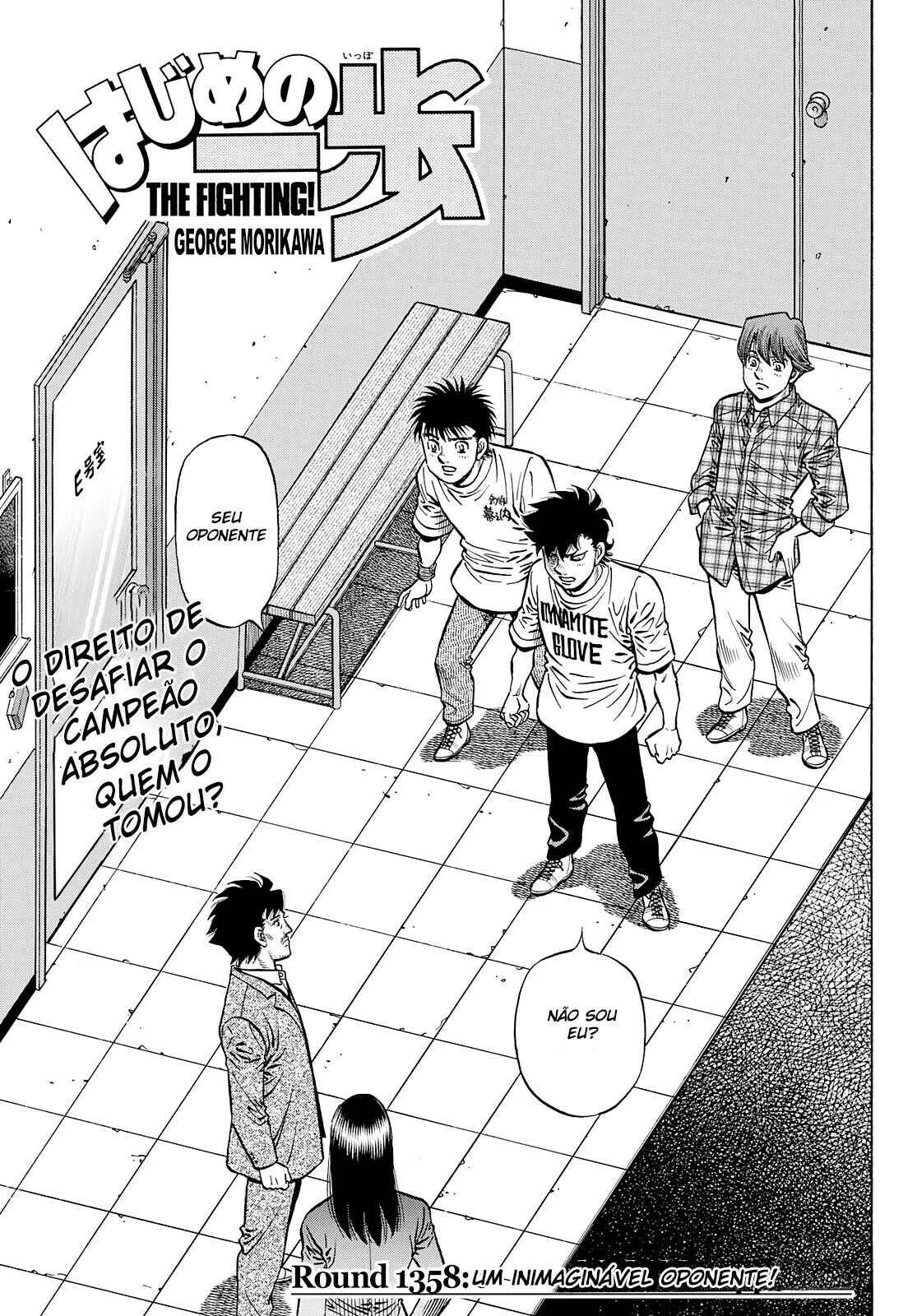 Hajime no Ippo Capítulo 889 – Obstáculo Invisível