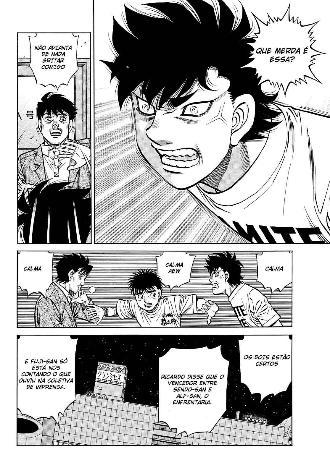 Hajime no Ippo Capítulo 889 – Obstáculo Invisível