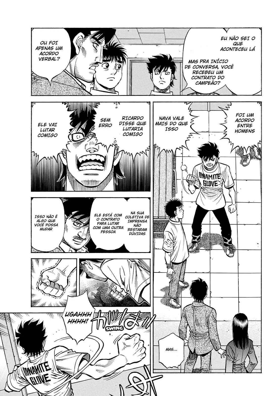 Hajime no Ippo Capítulo 889 – Obstáculo Invisível