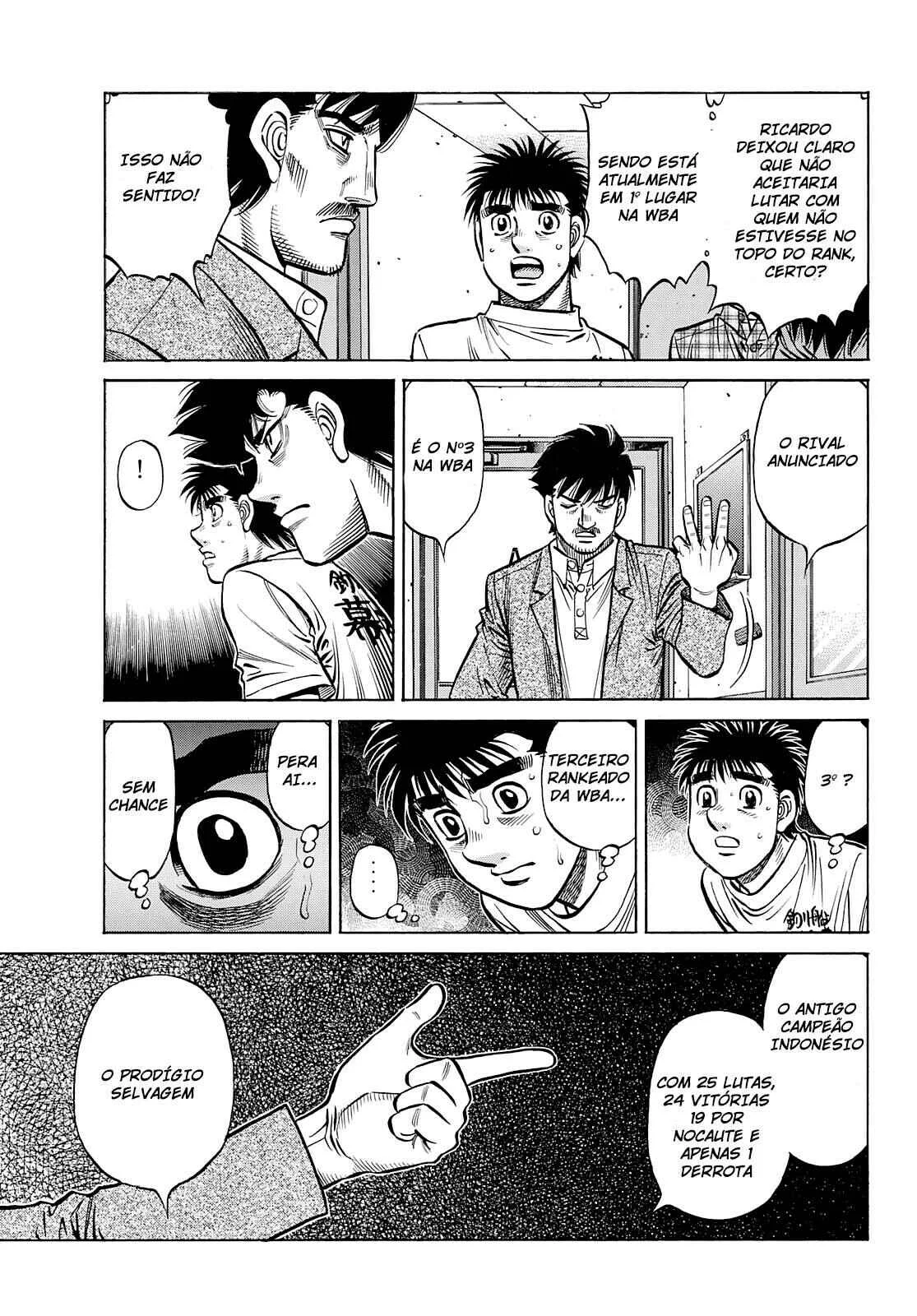Hajime no Ippo Capítulo 889 – Obstáculo Invisível
