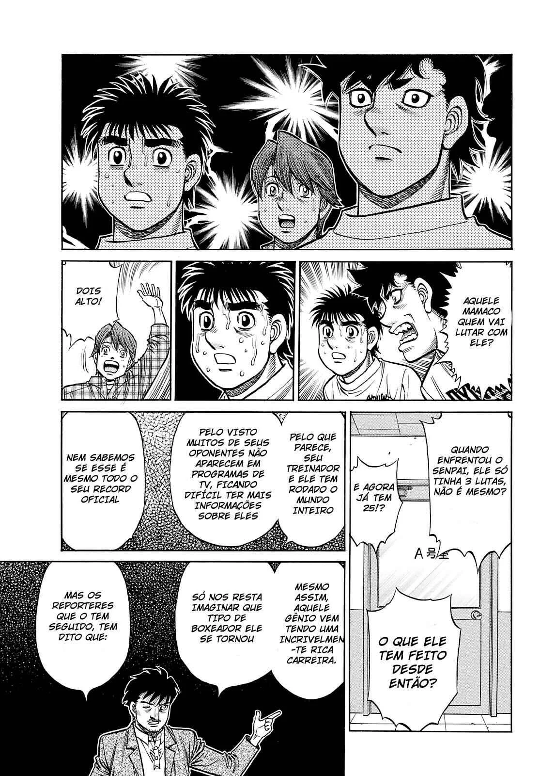 Hajime no Ippo Capítulo 889 – Obstáculo Invisível