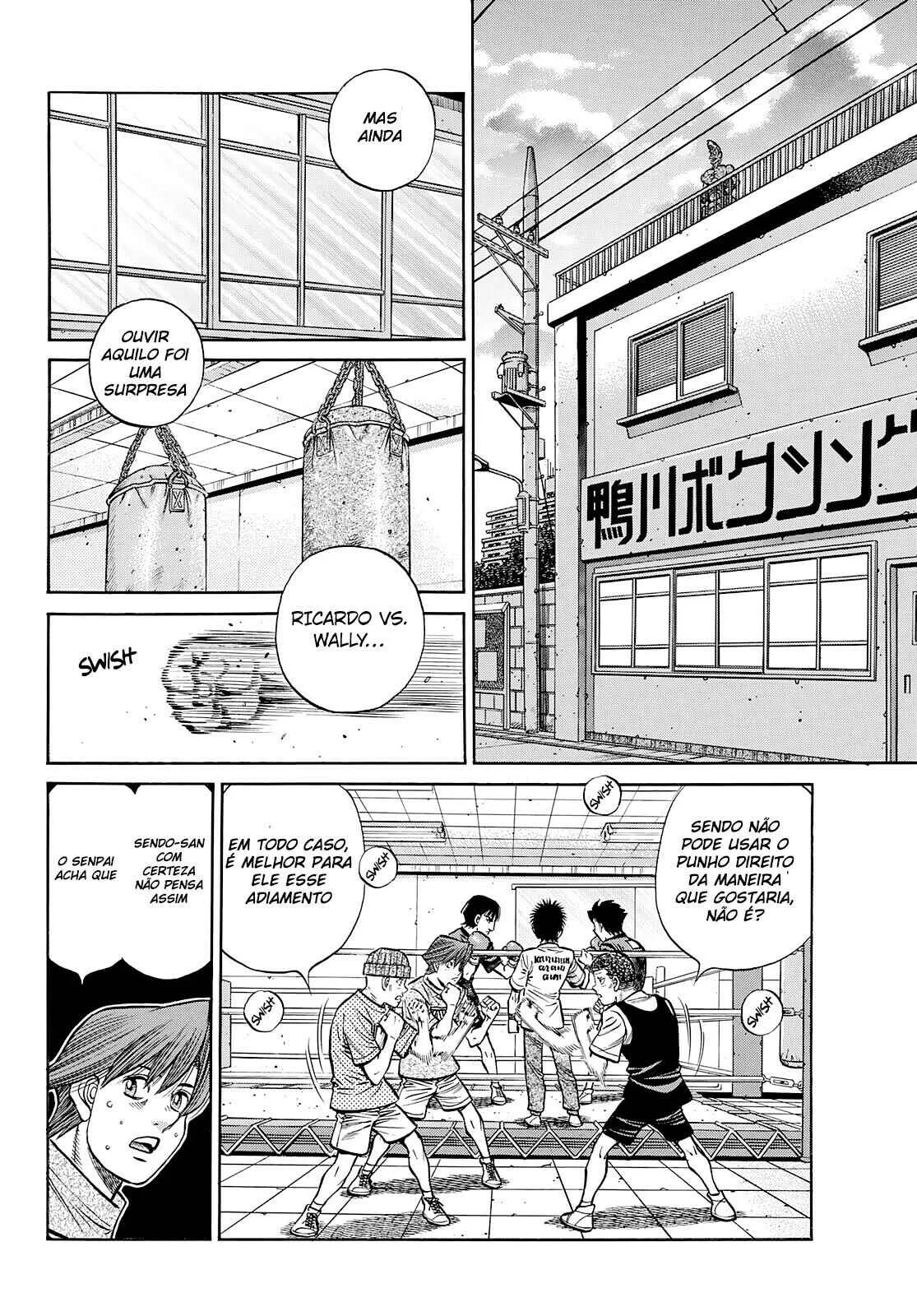 Hajime no Ippo Capítulo 889 – Obstáculo Invisível