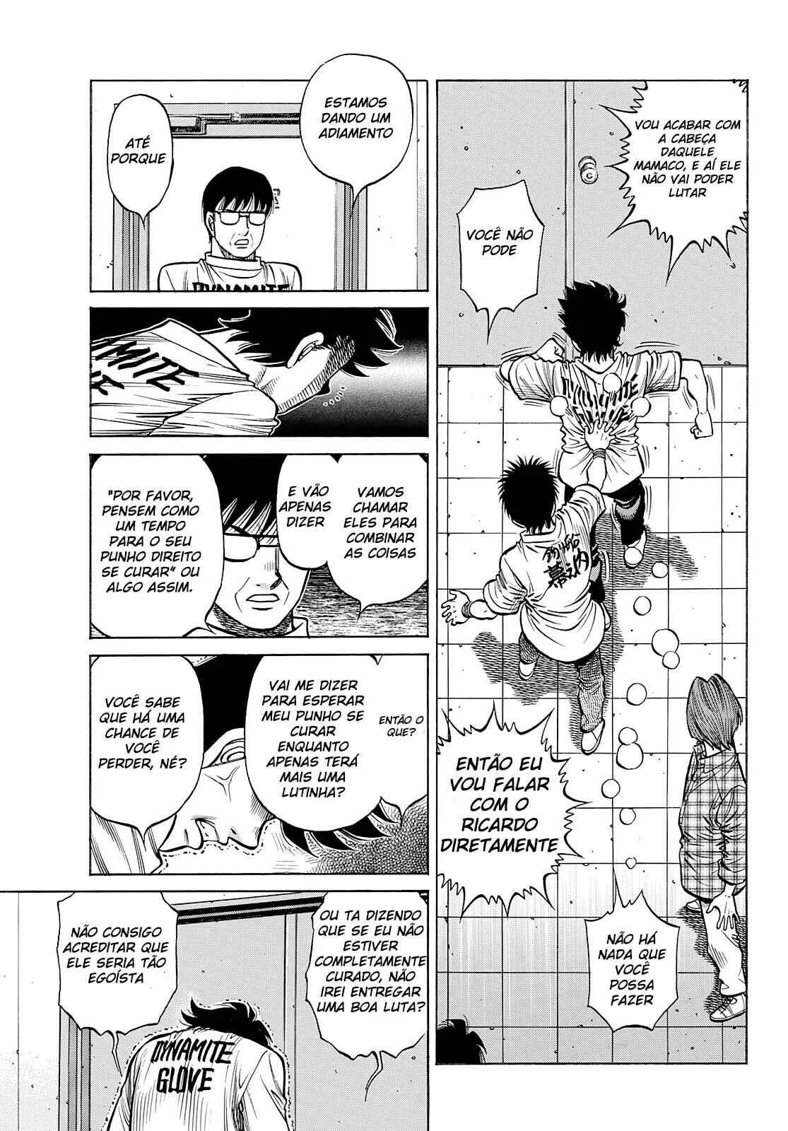 Hajime no Ippo Capítulo 889 – Obstáculo Invisível