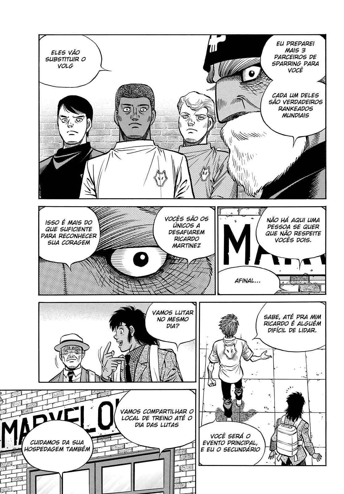 Hajime no Ippo Capítulo 889 – Obstáculo Invisível
