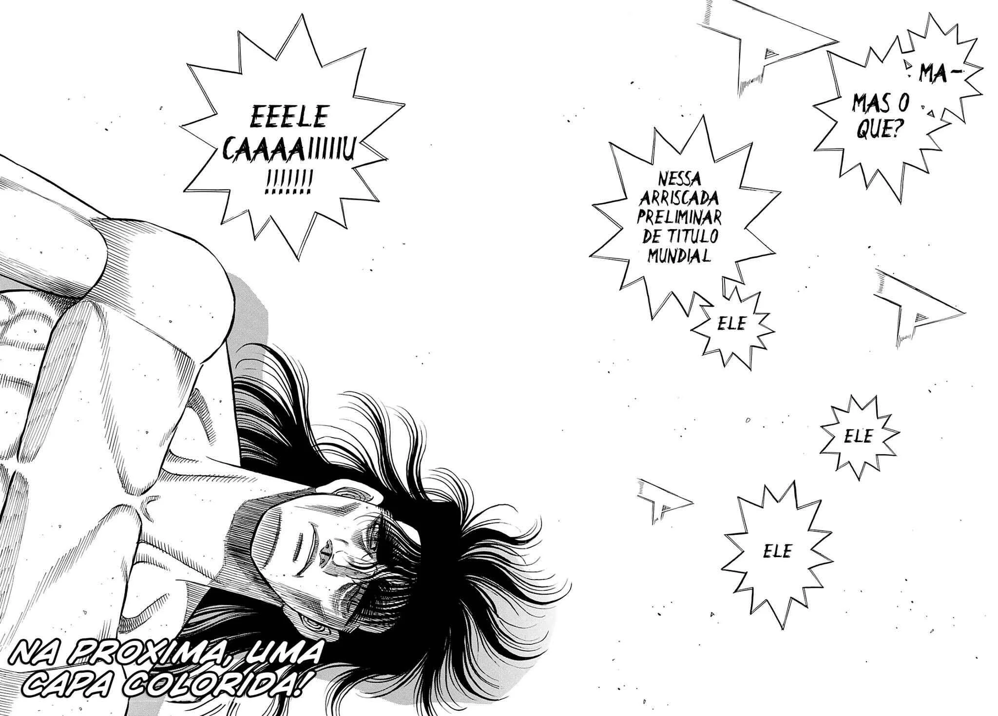 Hajime no Ippo Capítulo 889 – Obstáculo Invisível